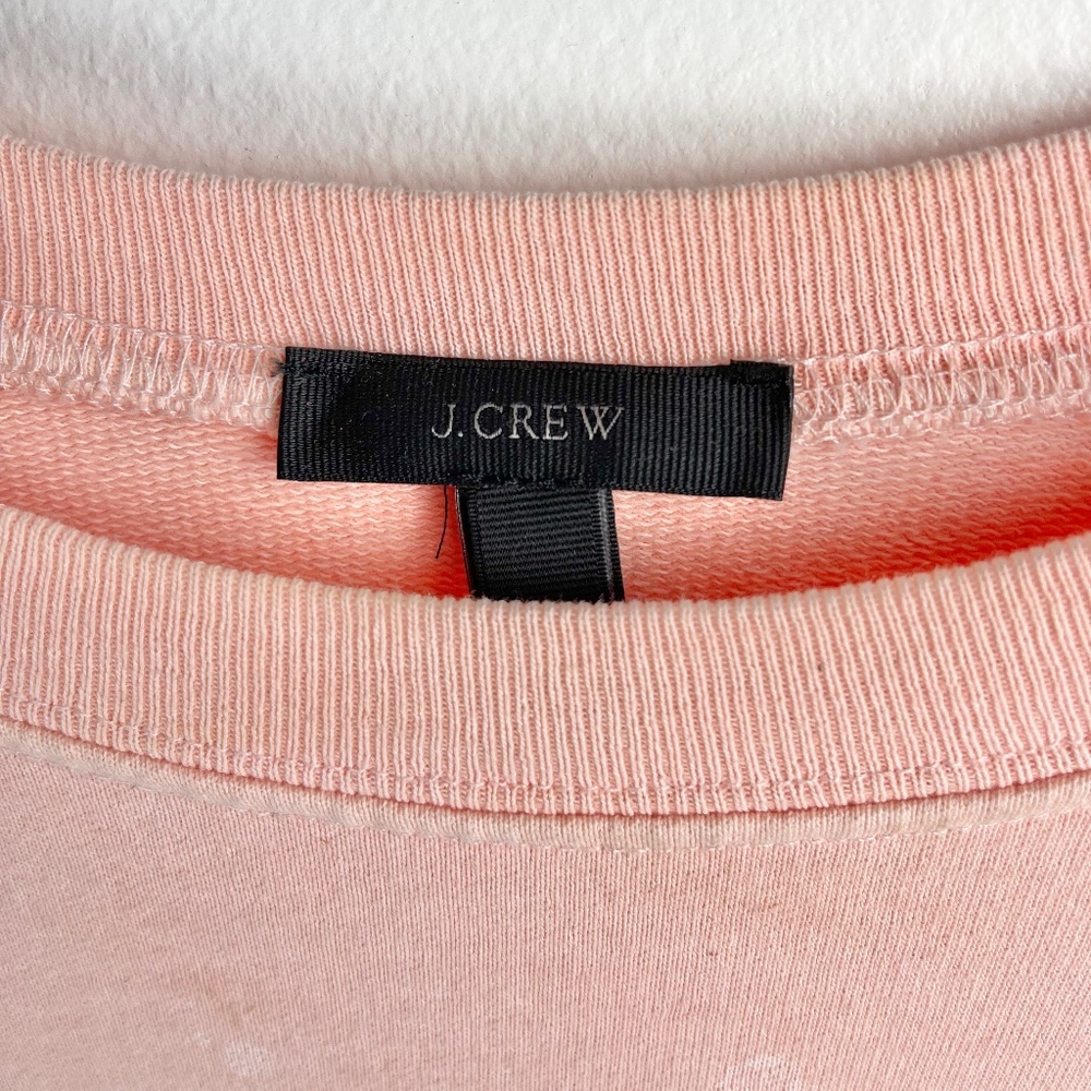 JCrew Bon Jour Sailor Distressed Sweatshirt